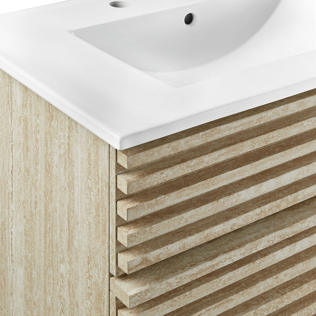 Render 30" Bathroom Vanity With Sink - White