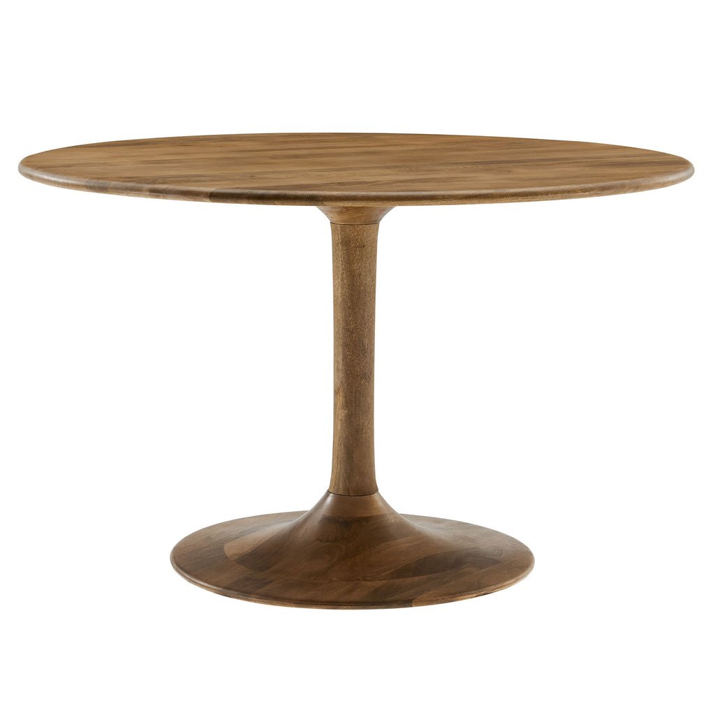 Lippa 48" Round Solid Wood Dining Table - Natural