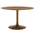Lippa 48" Round Solid Wood Dining Table - Natural
