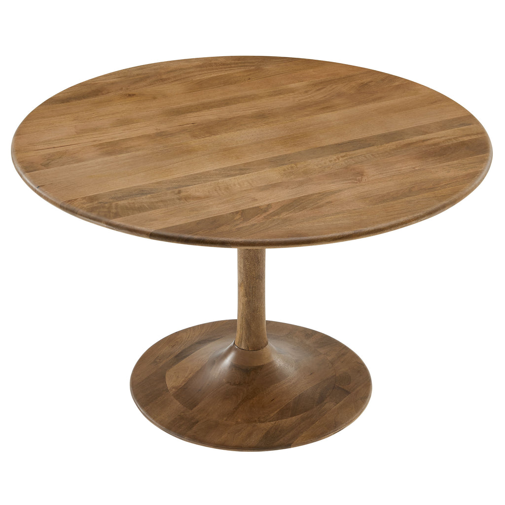 Lippa 48" Round Solid Wood Dining Table - Natural