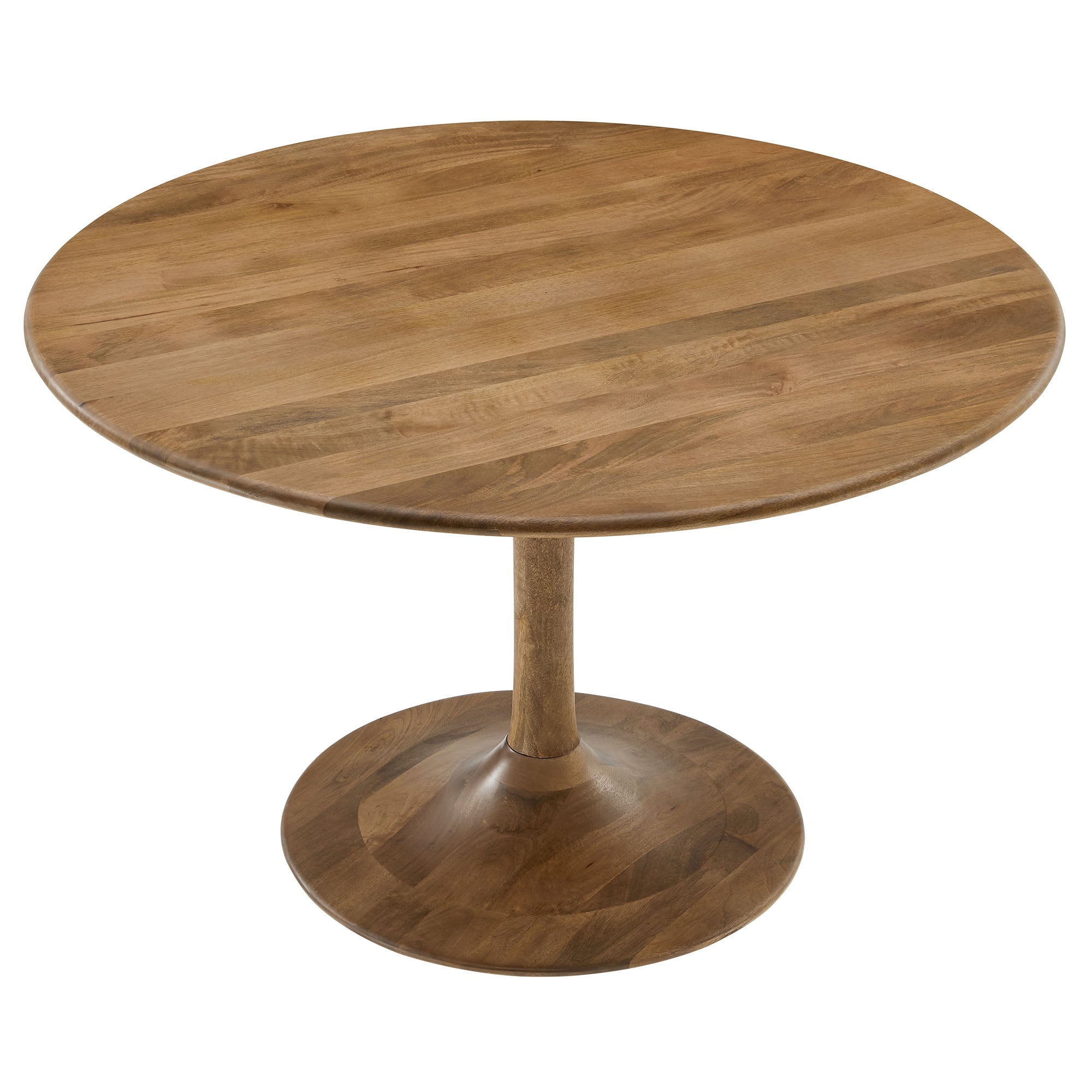 Lippa 48" Round Solid Wood Dining Table - Natural