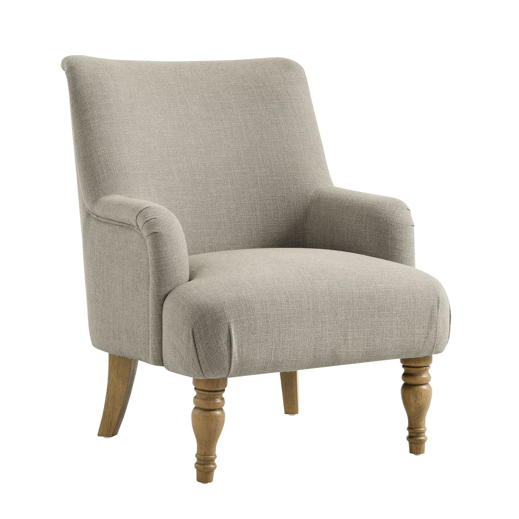 Ellington Fabric Upholstered Accent Armchair - Linen
