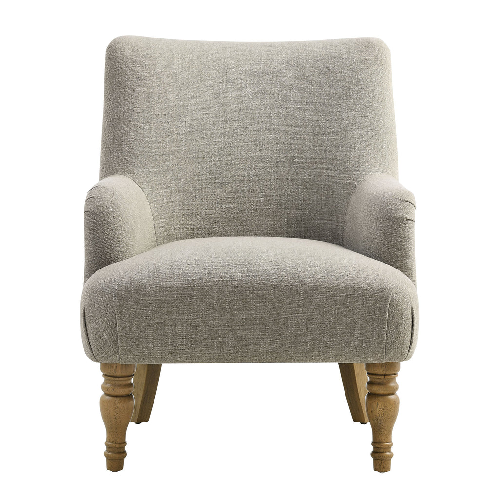 Ellington Fabric Upholstered Accent Armchair - Linen