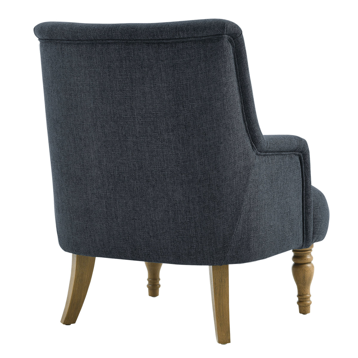 Ellington Fabric Upholstered Accent Armchair - Slate Blue