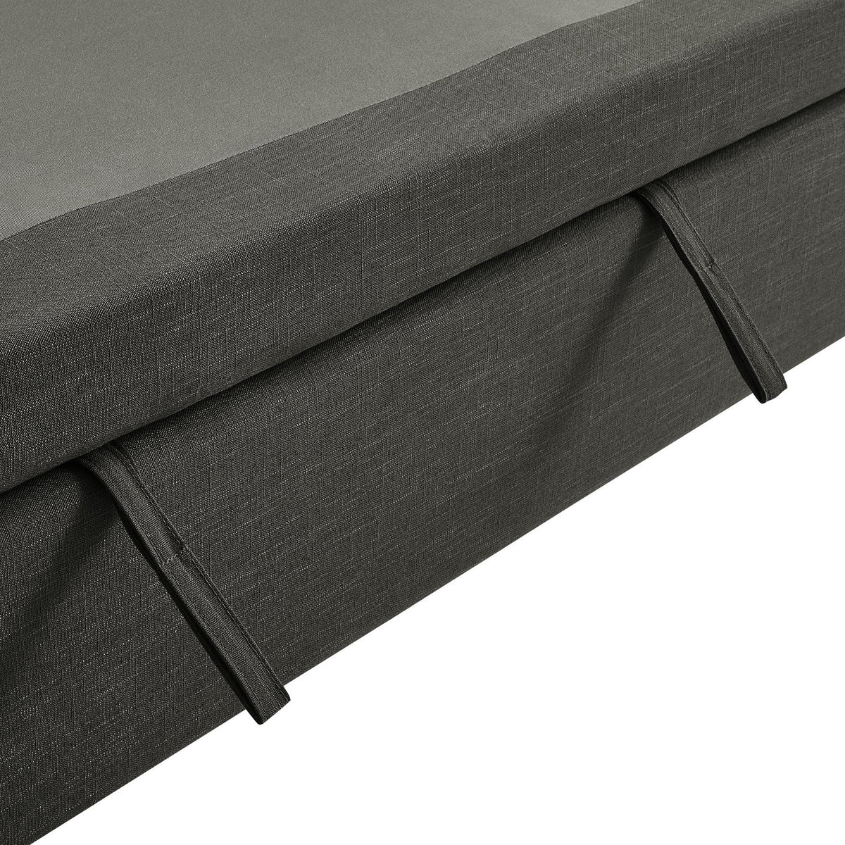 Commix Down Filled Overstuffed Sleeper Sofa - Gray