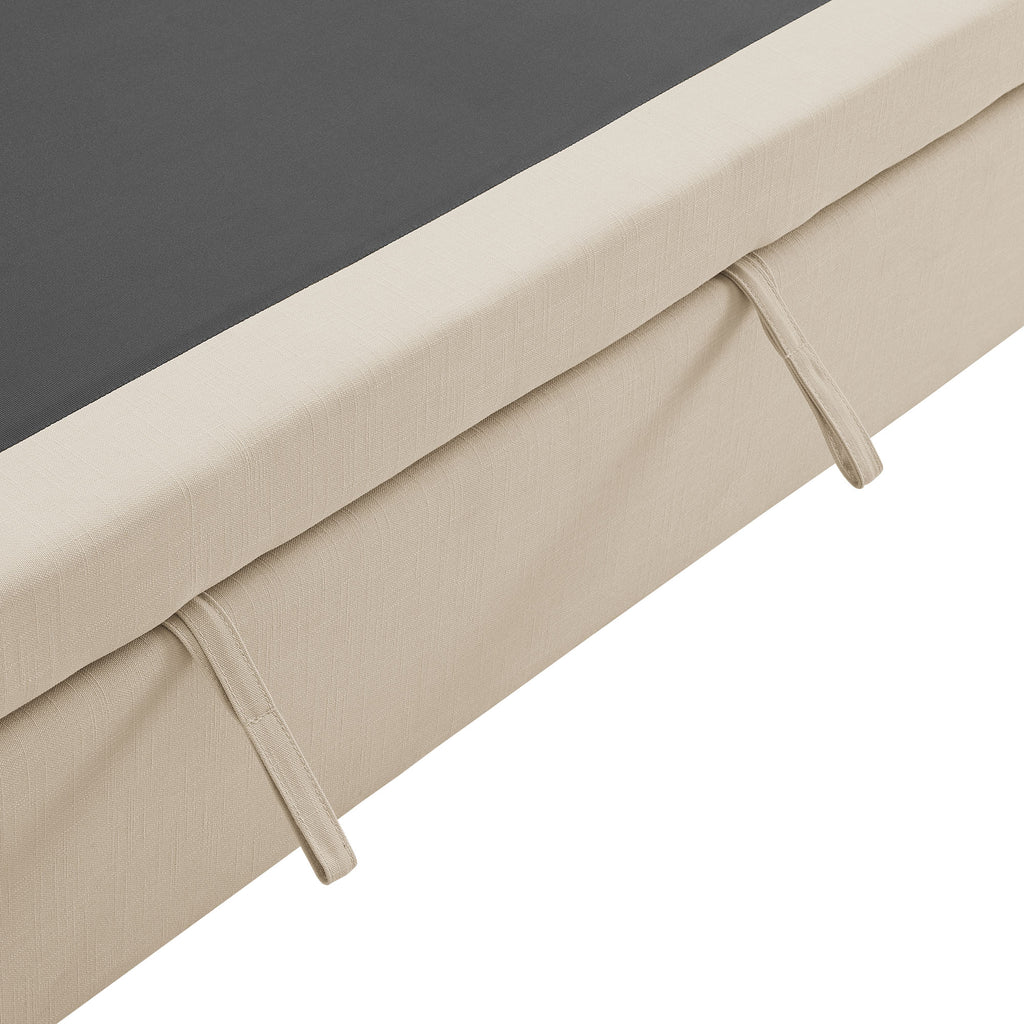 Commix Down Filled Overstuffed Sleeper Sofa - Light Beige