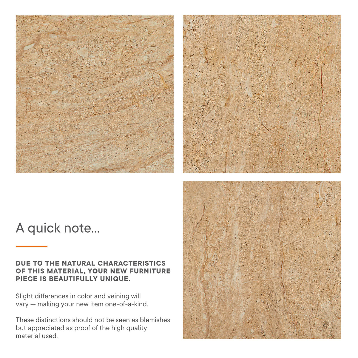 Jordana Square Plinth Indoor - Outdoor Patio Concrete Coffee Table - Travertine
