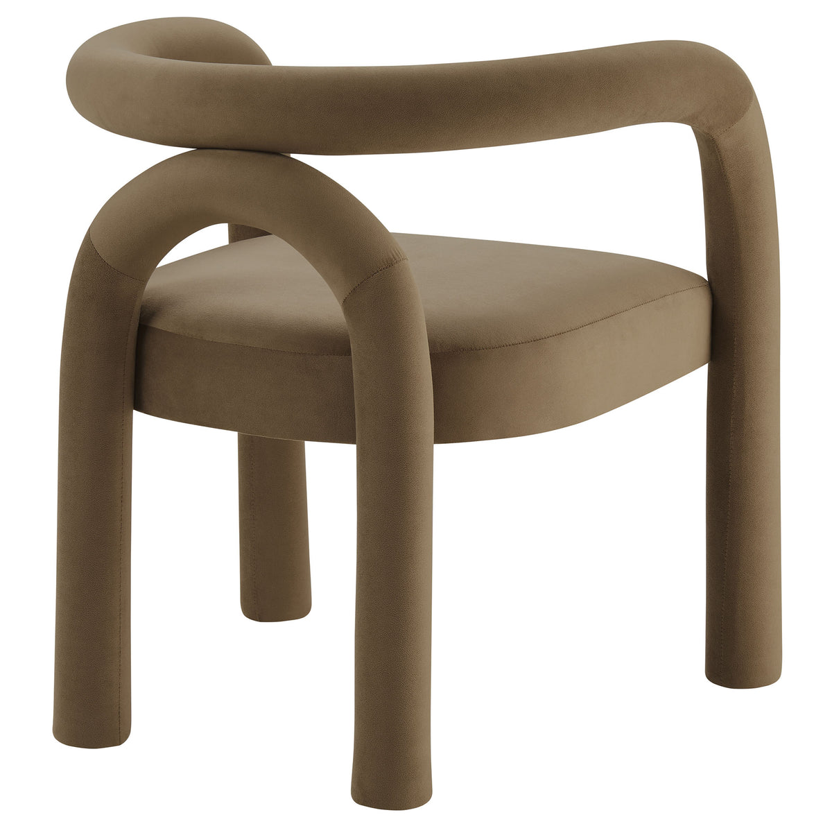 Astrid Performance Velvet Dining Chair - Camel