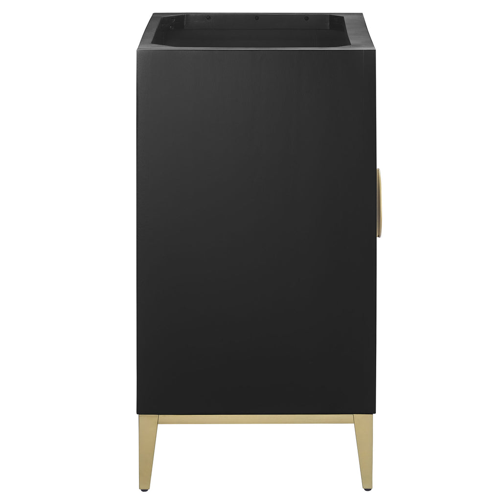 Beau 24" Bathroom Vanity Cabinet (Sink Basin Not Included) - Black
