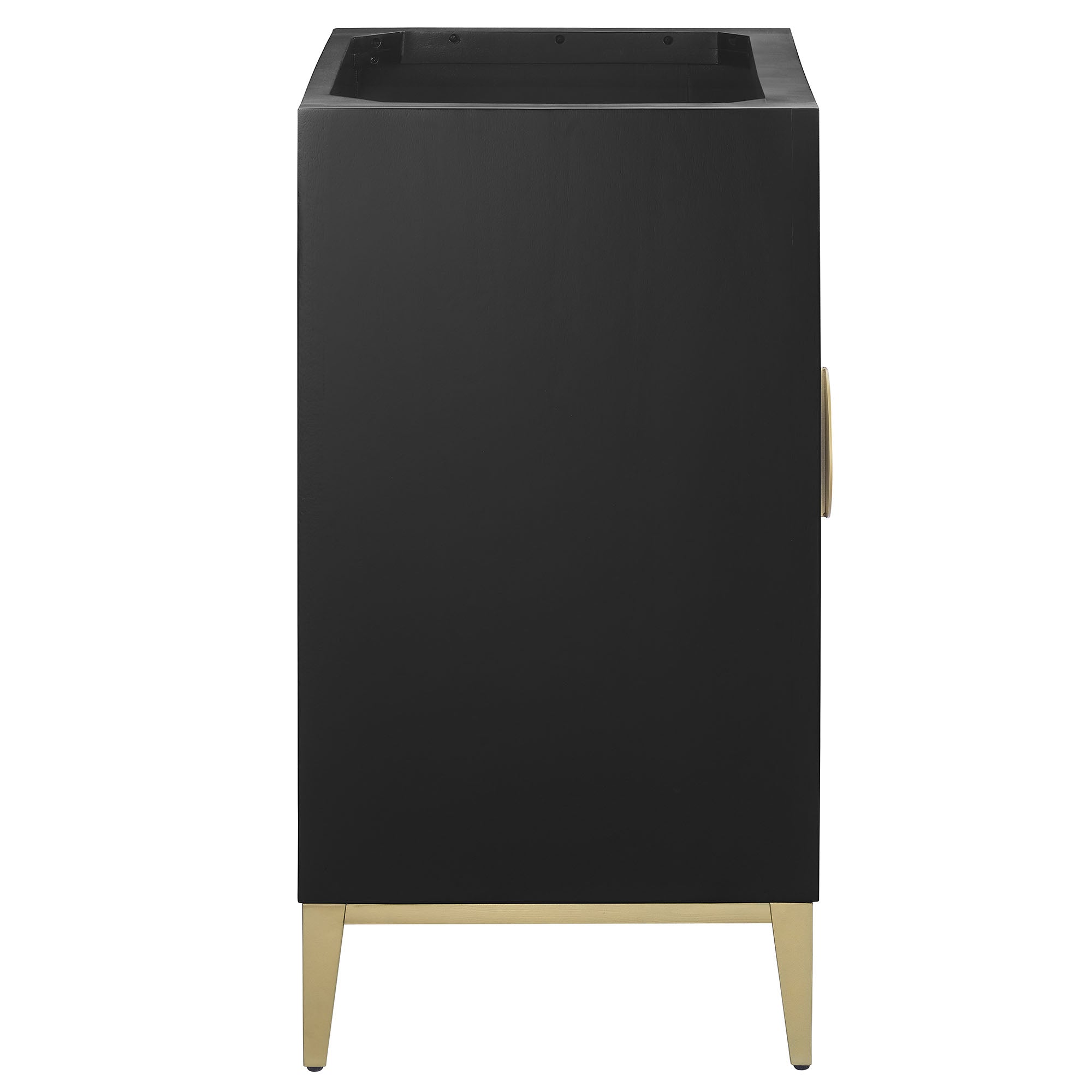 Beau 24" Bathroom Vanity Cabinet (Sink Basin Not Included) - Black