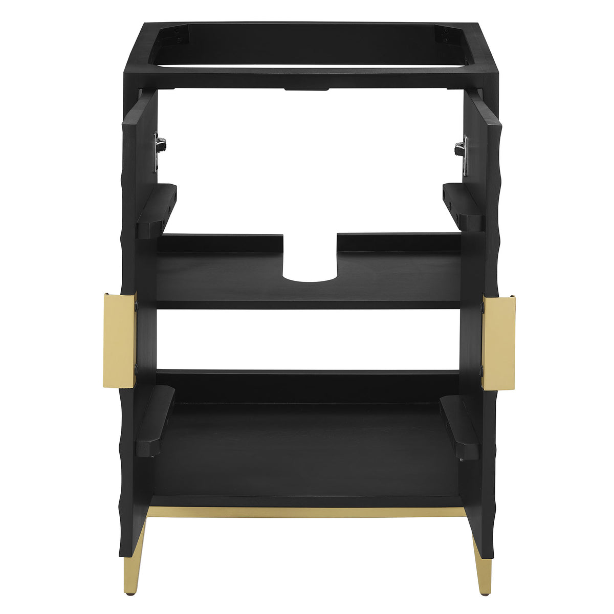 Beau 24" Bathroom Vanity Cabinet (Sink Basin Not Included) - Black