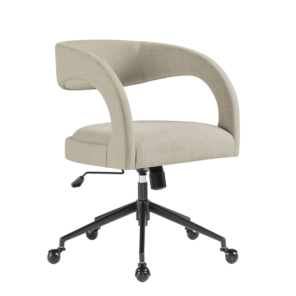 Pinnacle Upholstered Office Chair - Linen