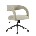 Pinnacle Upholstered Office Chair - Linen