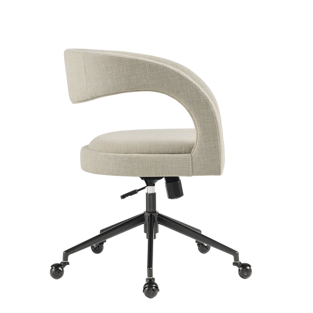 Pinnacle Upholstered Office Chair - Linen