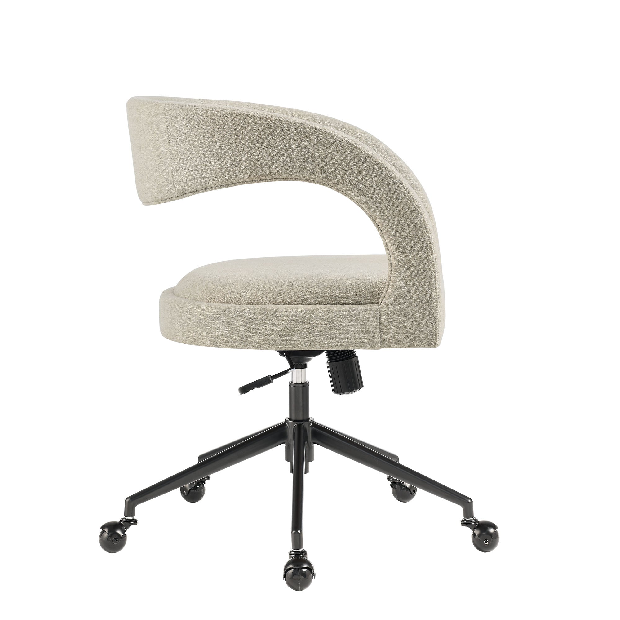 Pinnacle Upholstered Office Chair - Linen