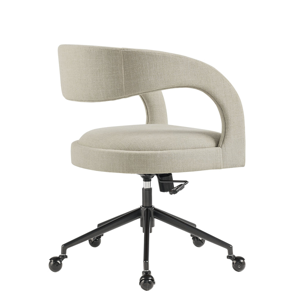 Pinnacle Upholstered Office Chair - Linen