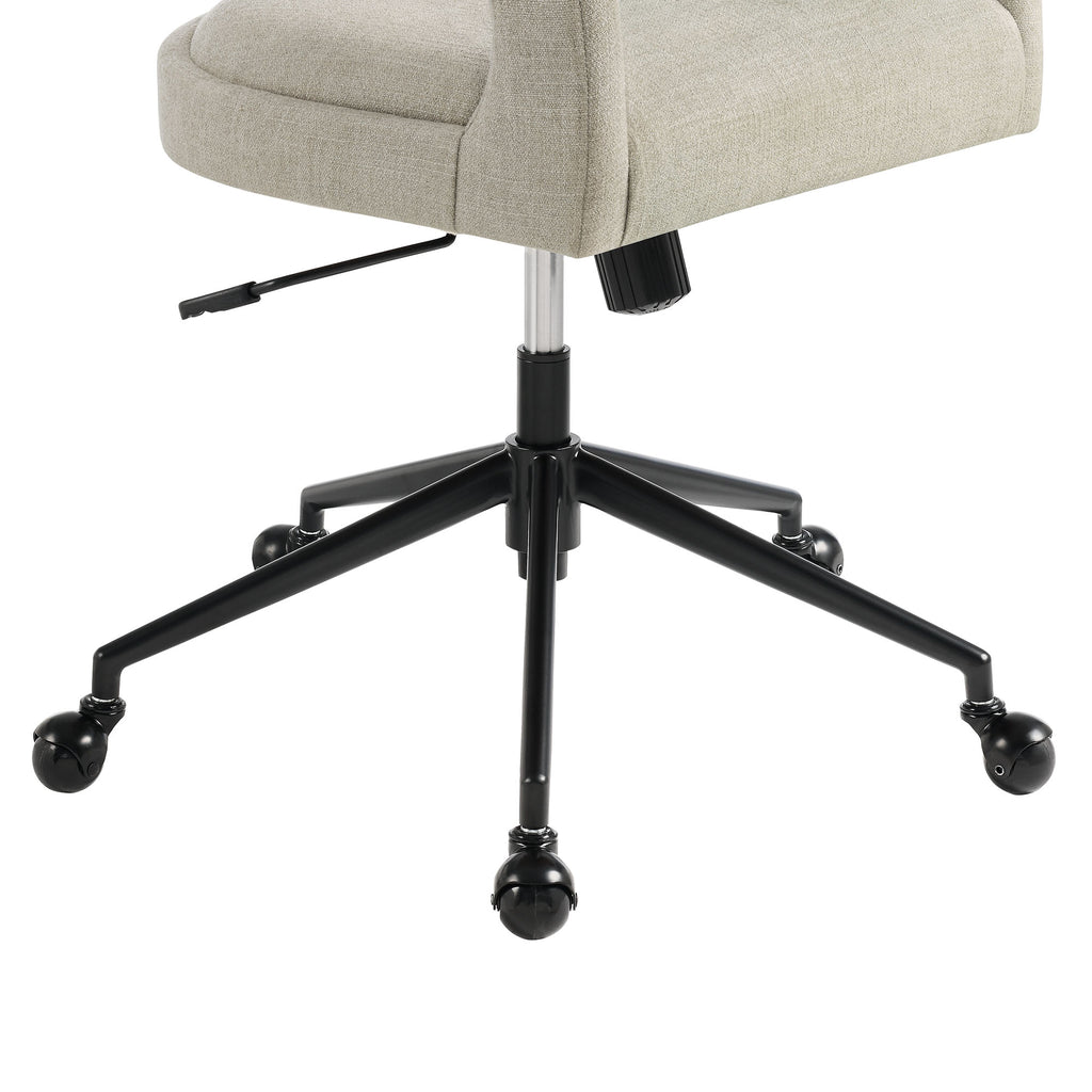 Pinnacle Upholstered Office Chair - Linen