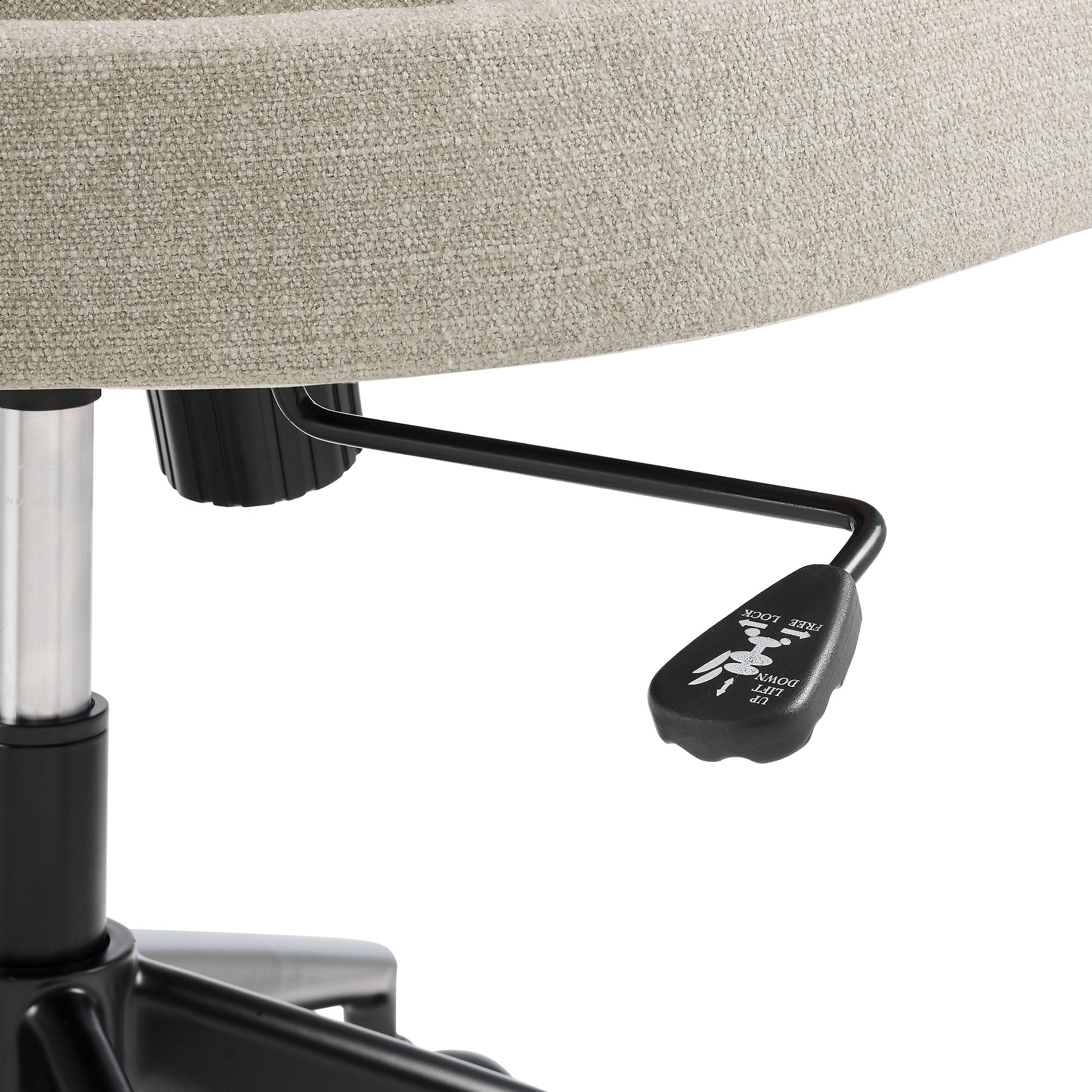 Pinnacle Upholstered Office Chair - Linen