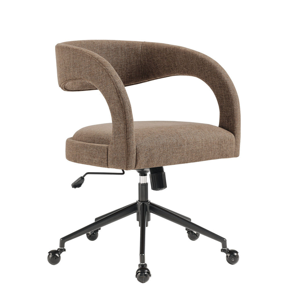 Pinnacle Upholstered Office Chair - Mocha