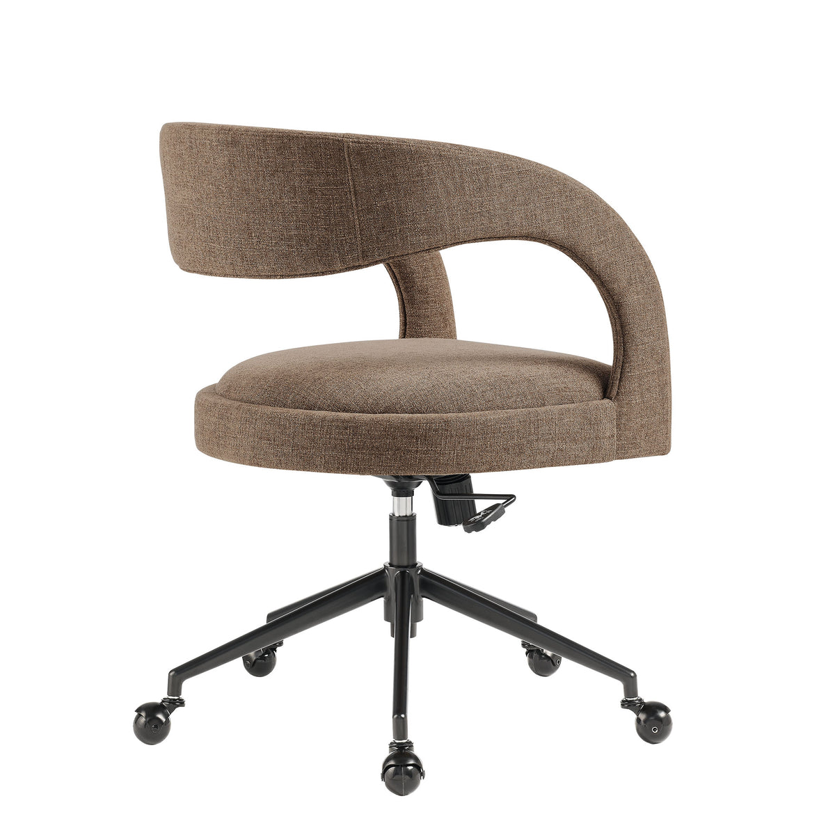 Pinnacle Upholstered Office Chair - Mocha
