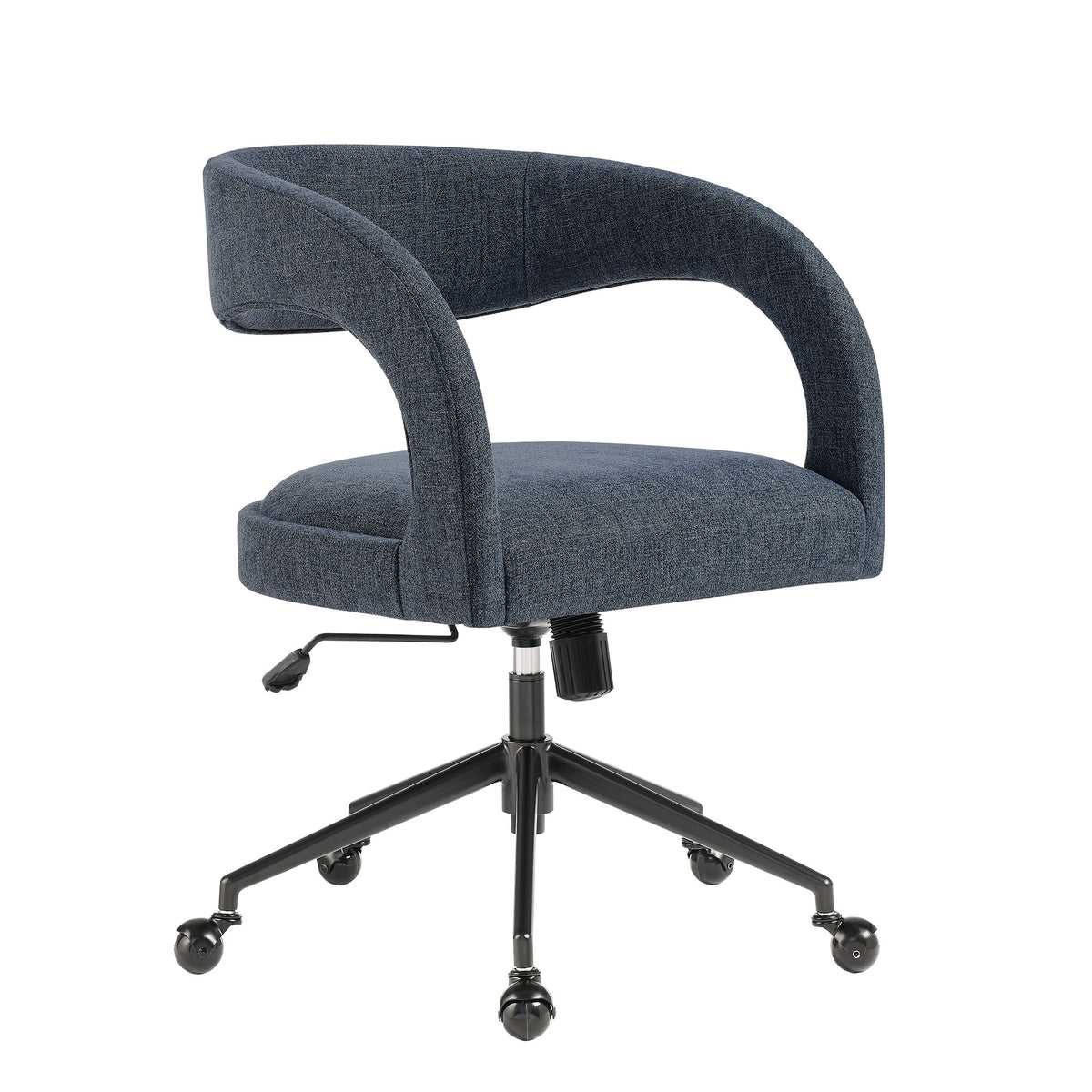 Pinnacle Upholstered Office Chair - Slate Blue
