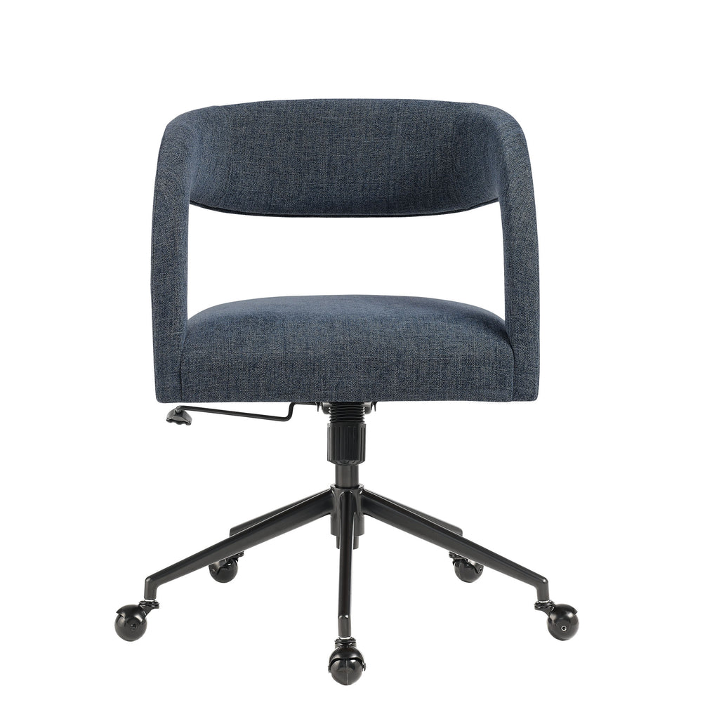 Pinnacle Upholstered Office Chair - Slate Blue