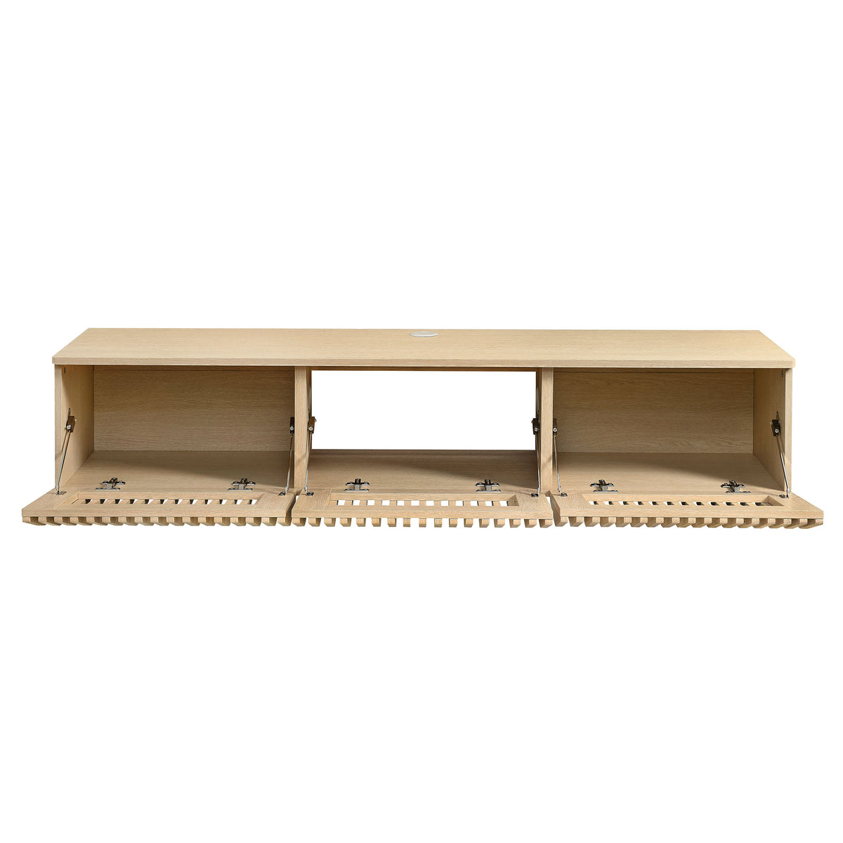 Vaughn 64" Wall Mount TV Stand - Ash