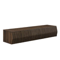 Vaughn 64" Wall Mount TV Stand - Walnut