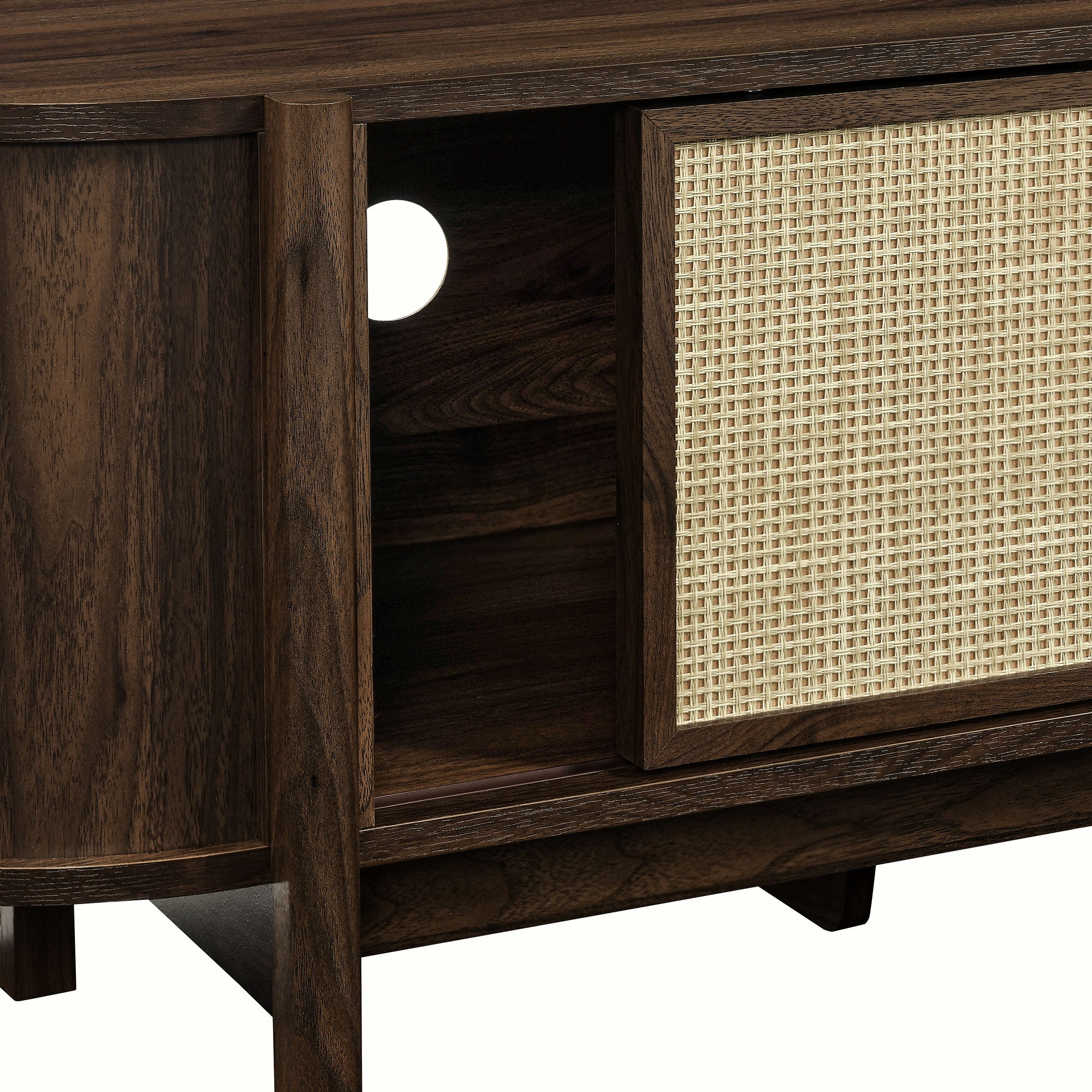 Reid 61" TV Stand - Walnut