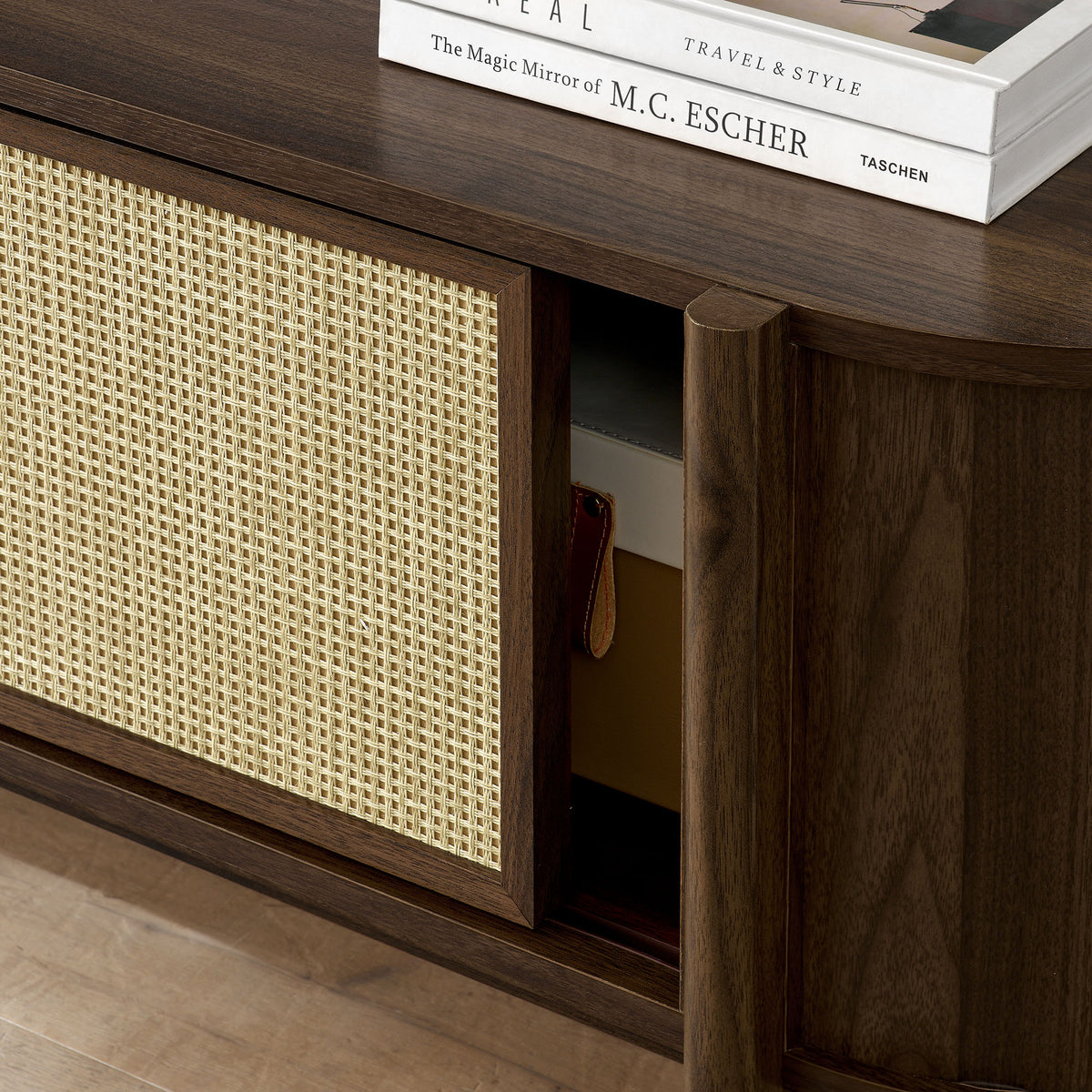 Reid 61" TV Stand - Walnut