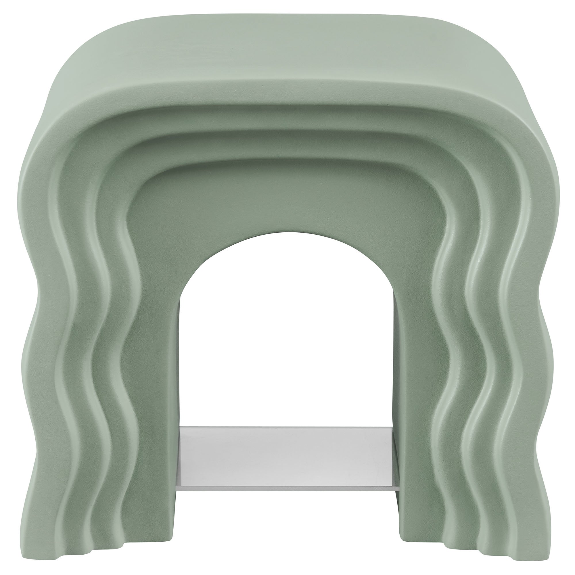 Jorin Squiggle Side Table - Sage
