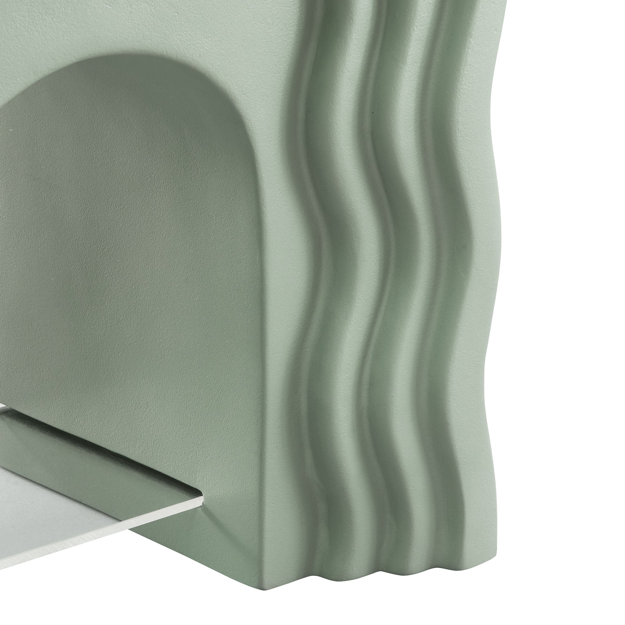 Jorin Squiggle Side Table - Sage