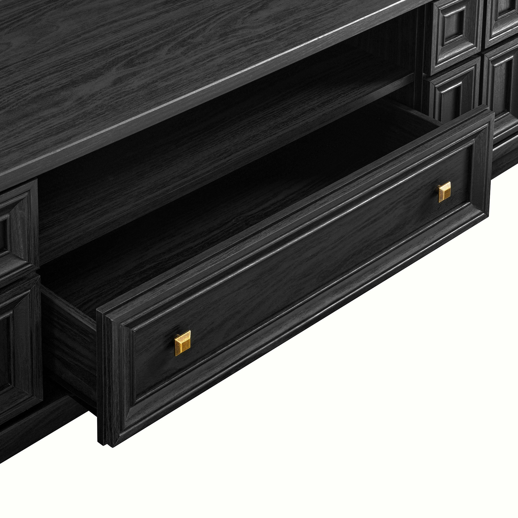 Samos 59" TV Stand - Black