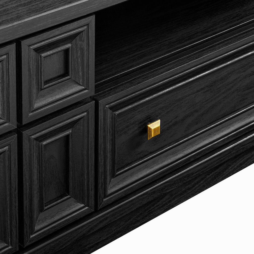 Samos 59" TV Stand - Black