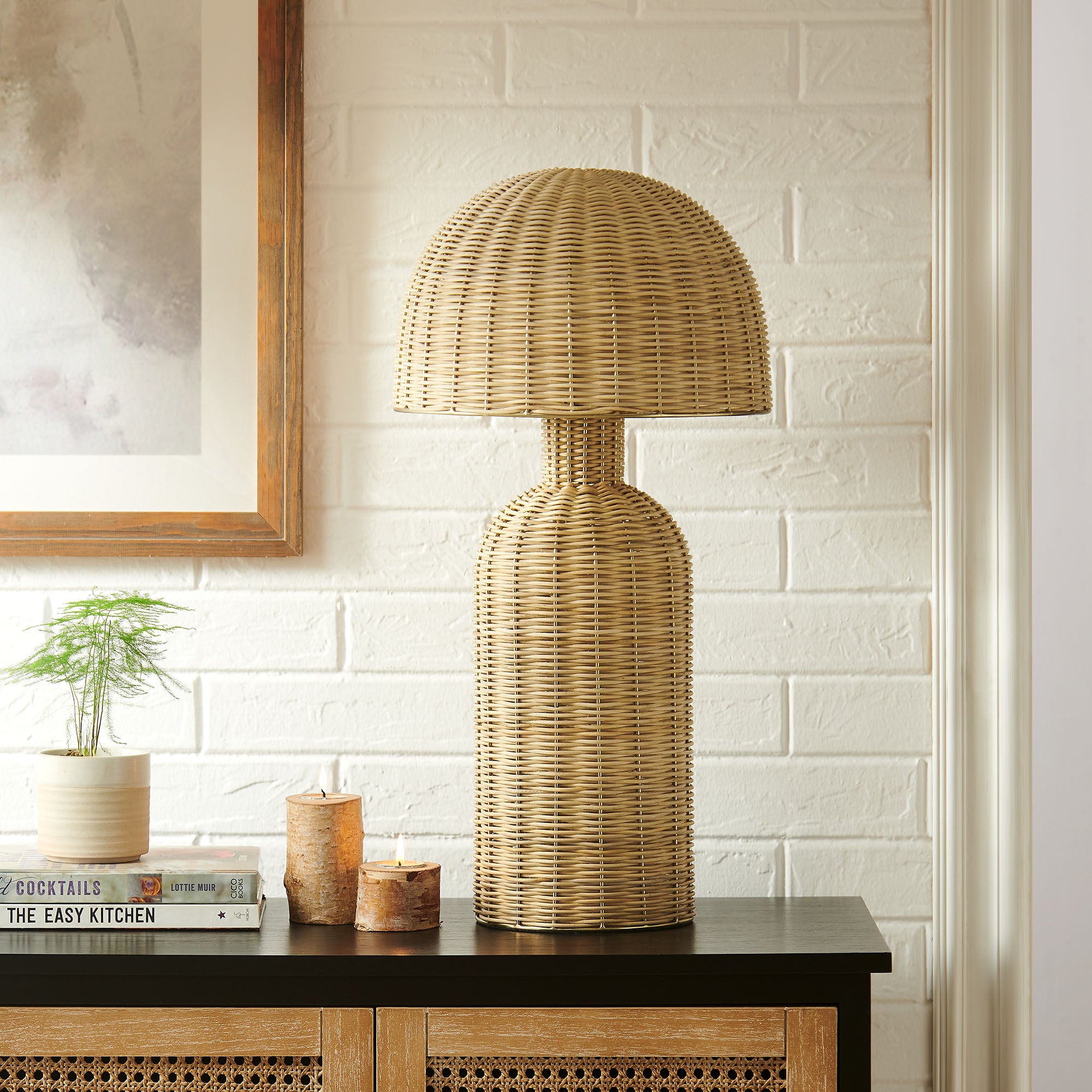 Briar Rattan Table Lamp - Natural