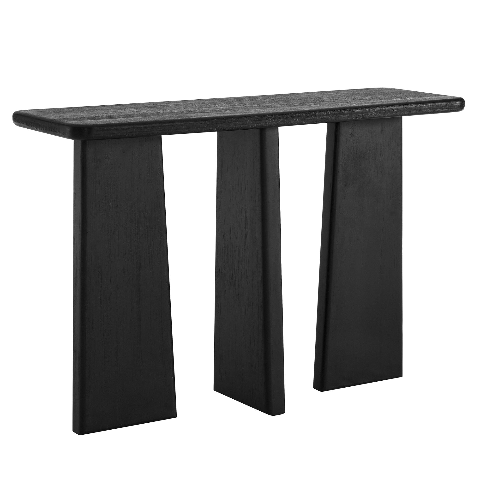 Porter 45" Wood Console Table - Black