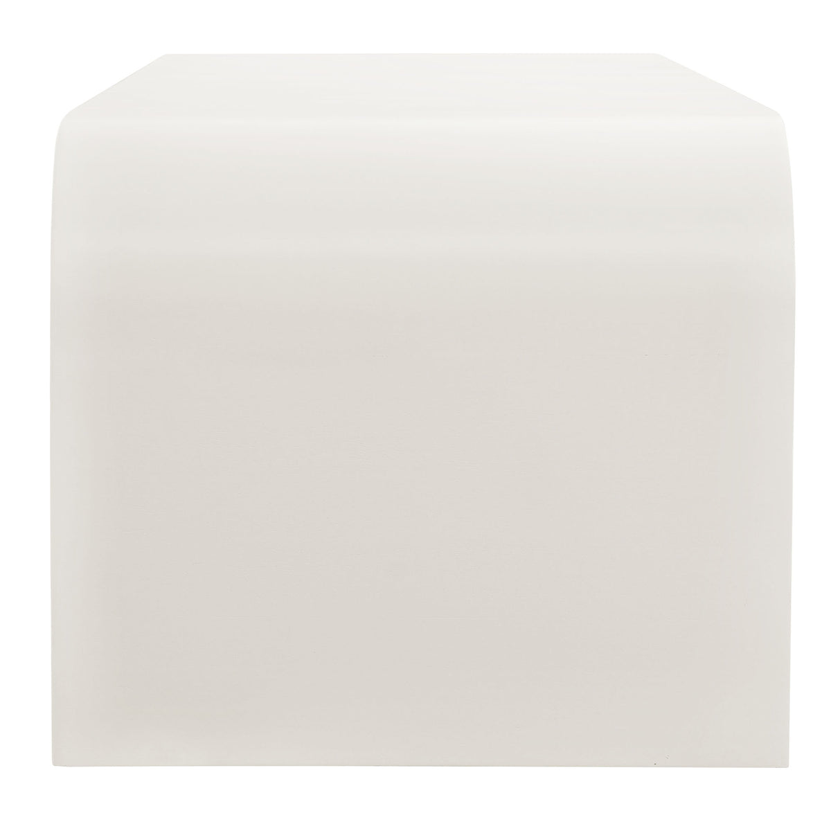 Waterflute 70" Fluted Sideboard Cabinet - White Matte