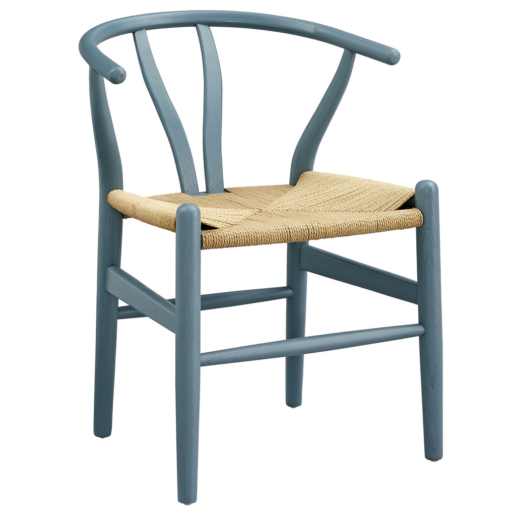 Amish 29" Wood Dining Chair - Harbor Blue