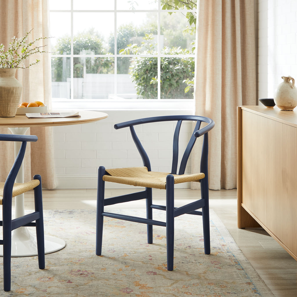 Amish 29" Wood Dining Chair - Midnight