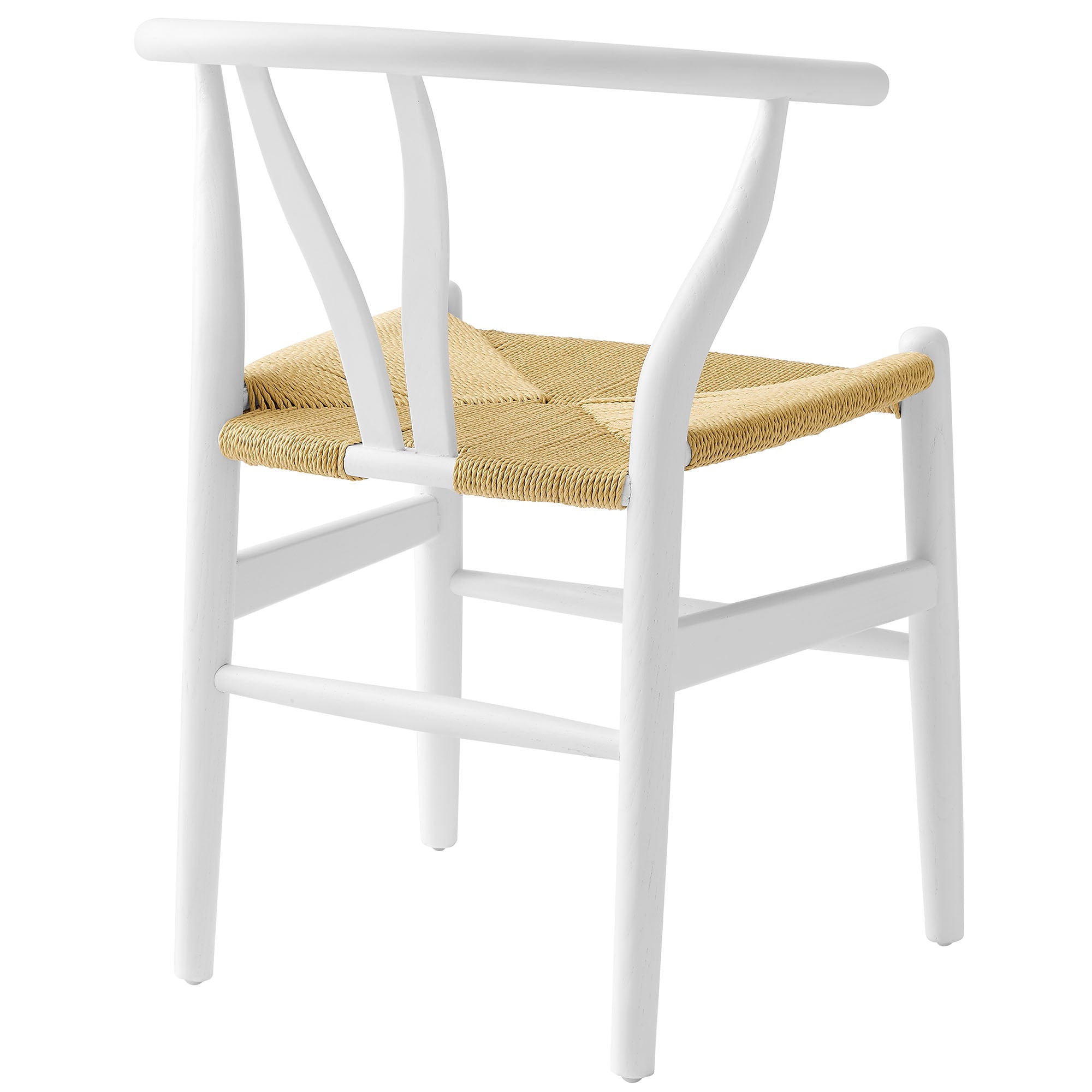 Amish 29" Wood Dining Chair - White