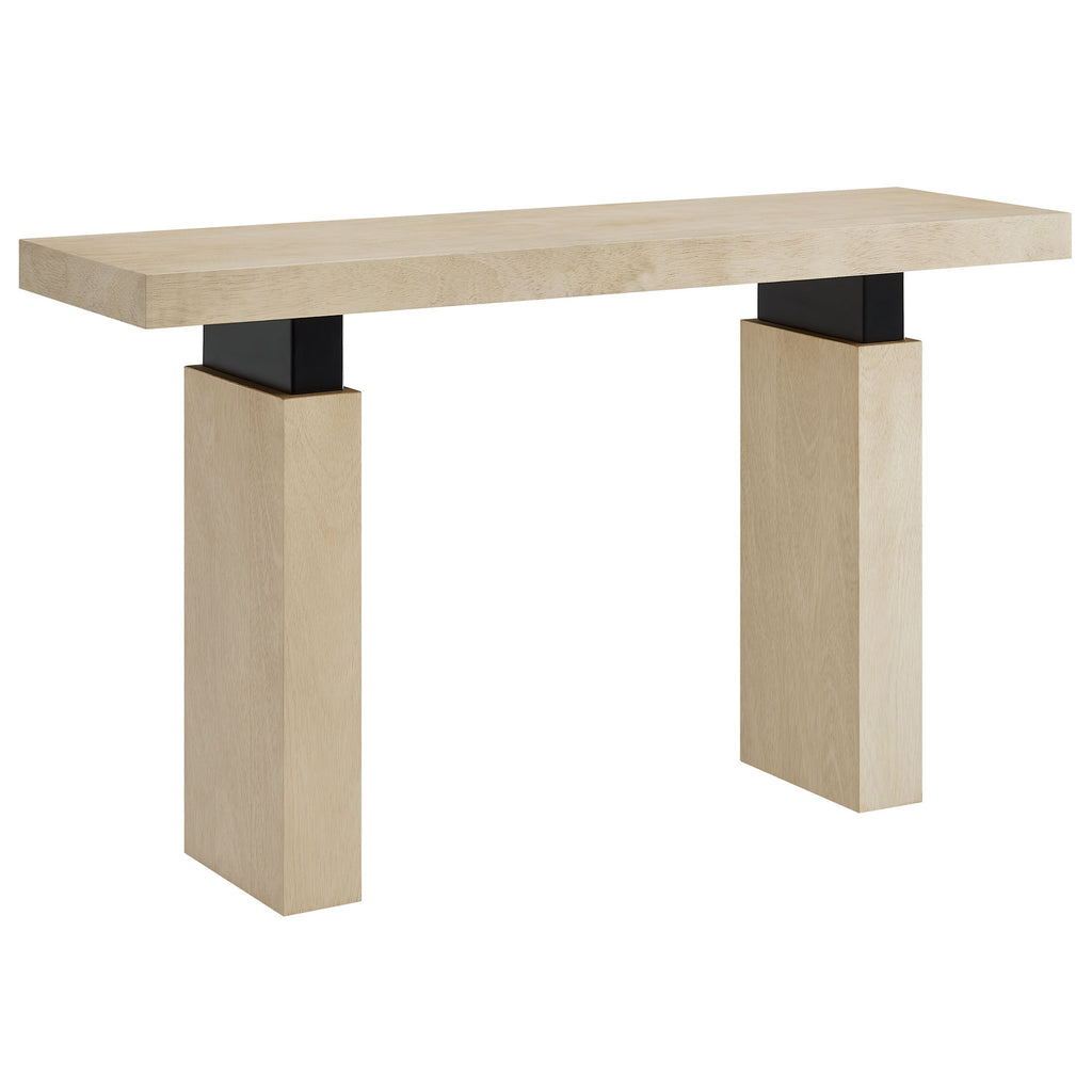 Piston 52" Rectangular Wood Console Table - Natural