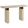 Piston 52" Rectangular Wood Console Table - Natural