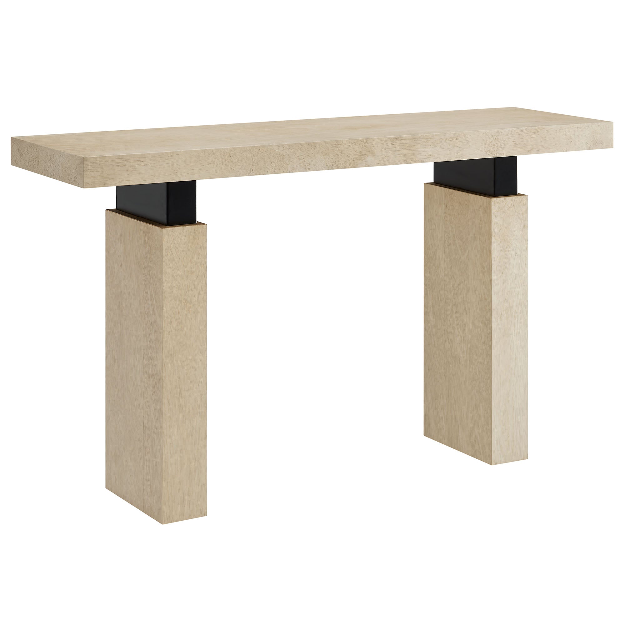 Piston 52" Rectangular Wood Console Table - Natural