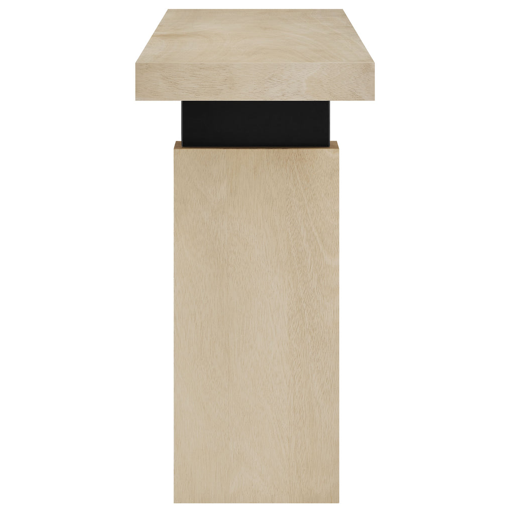 Piston 52" Rectangular Wood Console Table - Natural