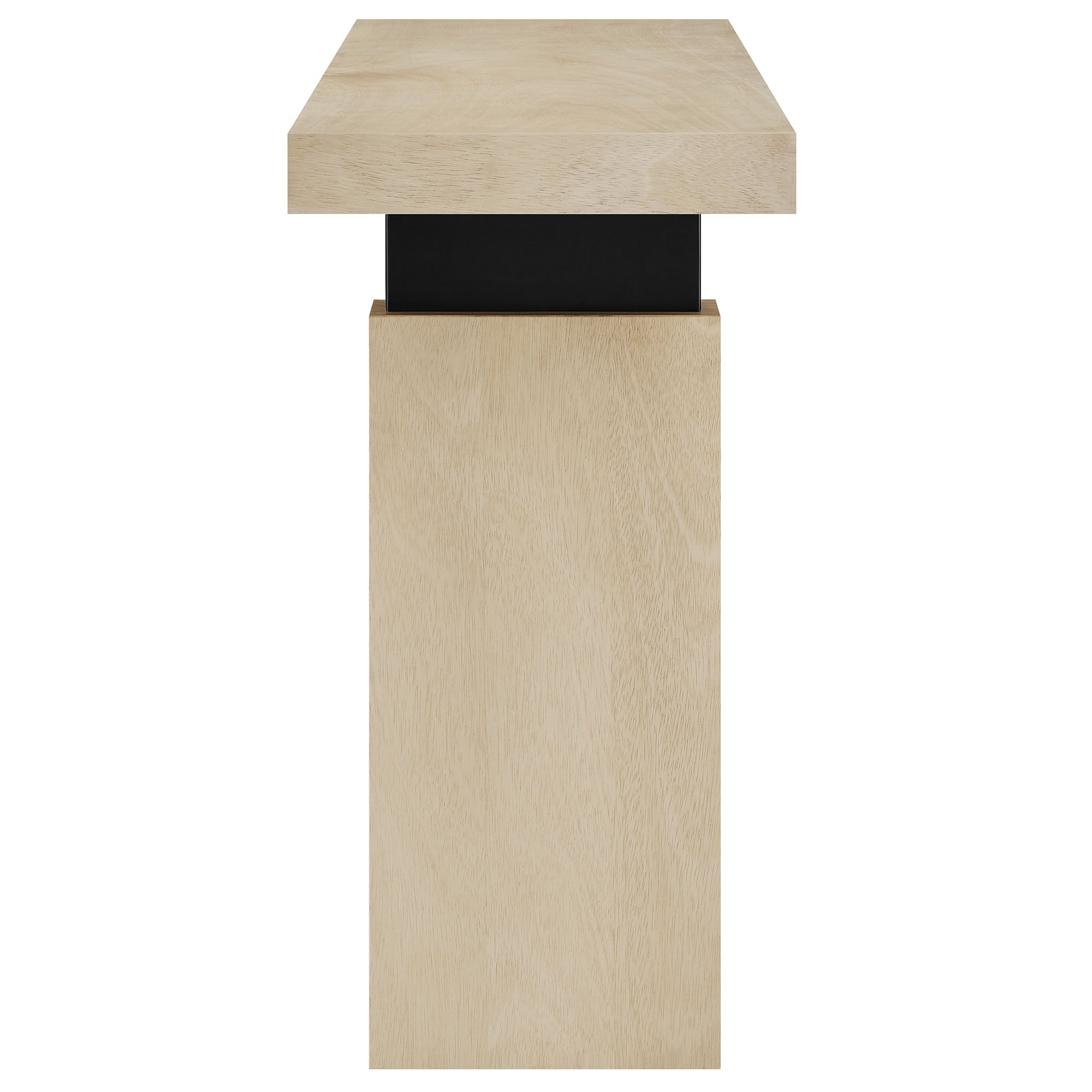Piston 52" Rectangular Wood Console Table - Natural