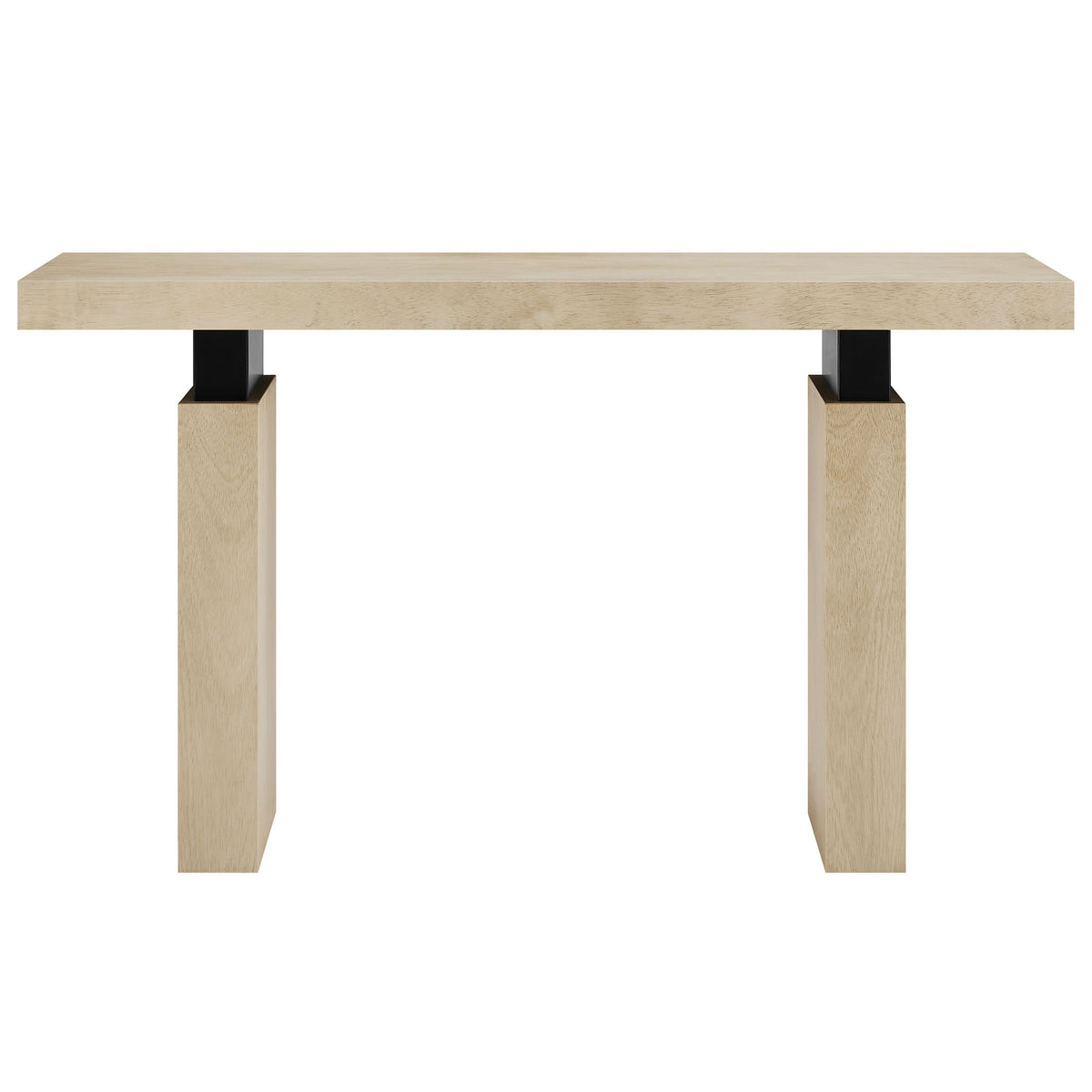 Piston 52" Rectangular Wood Console Table - Natural