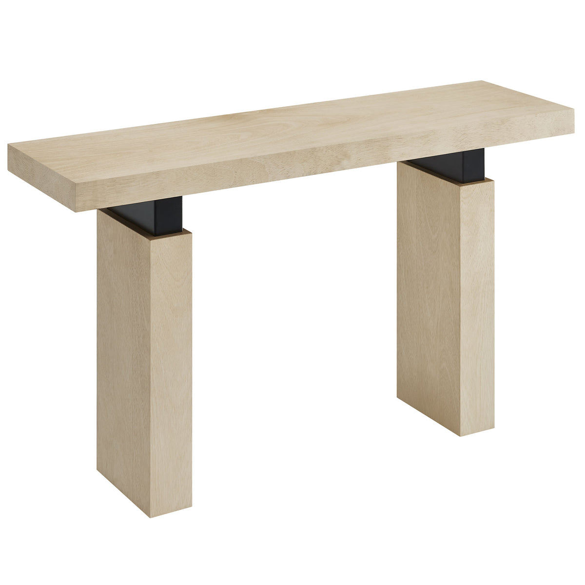 Piston 52" Rectangular Wood Console Table - Natural