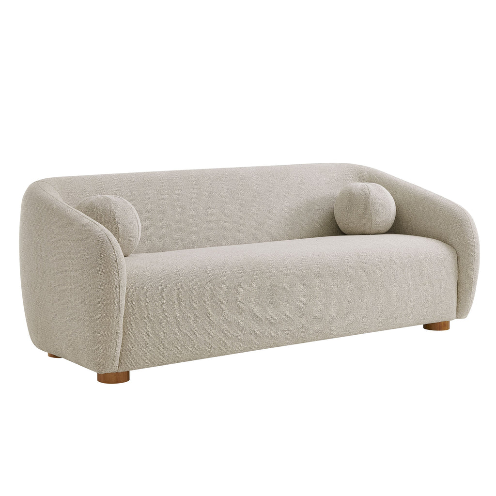 Holland 85" Chenille Fabric Sofa - Dove Gray
