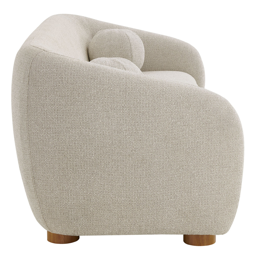 Holland 85" Chenille Fabric Sofa - Dove Gray