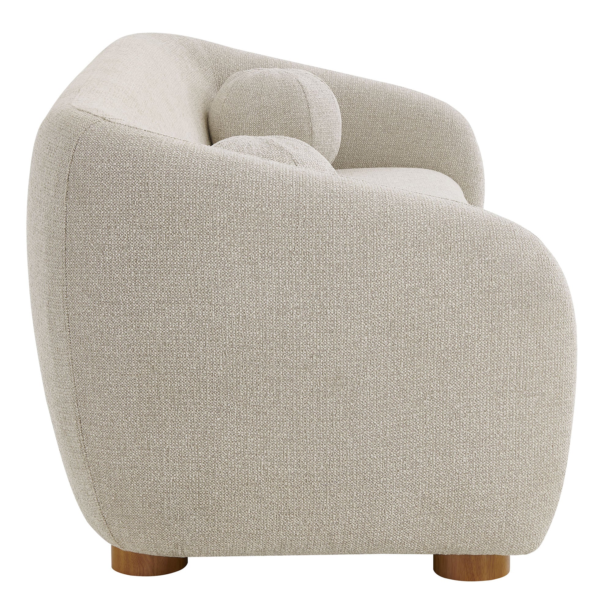 Holland 85" Chenille Fabric Sofa - Dove Gray